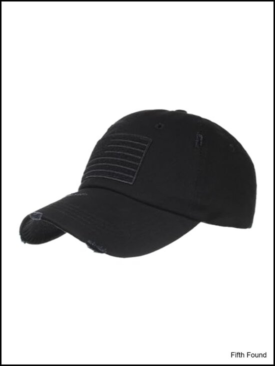 Patriotic American Flag Baseball Cap Snapback Adjustable Cotton Hat main image 3